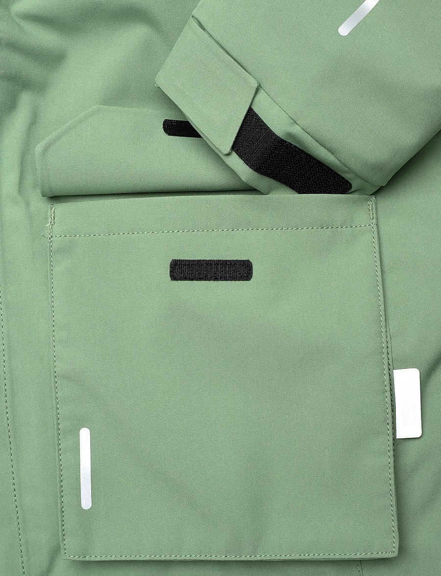 Reima - ReimaTec winter jacket, Ajaton - skijacken - green clay - 4