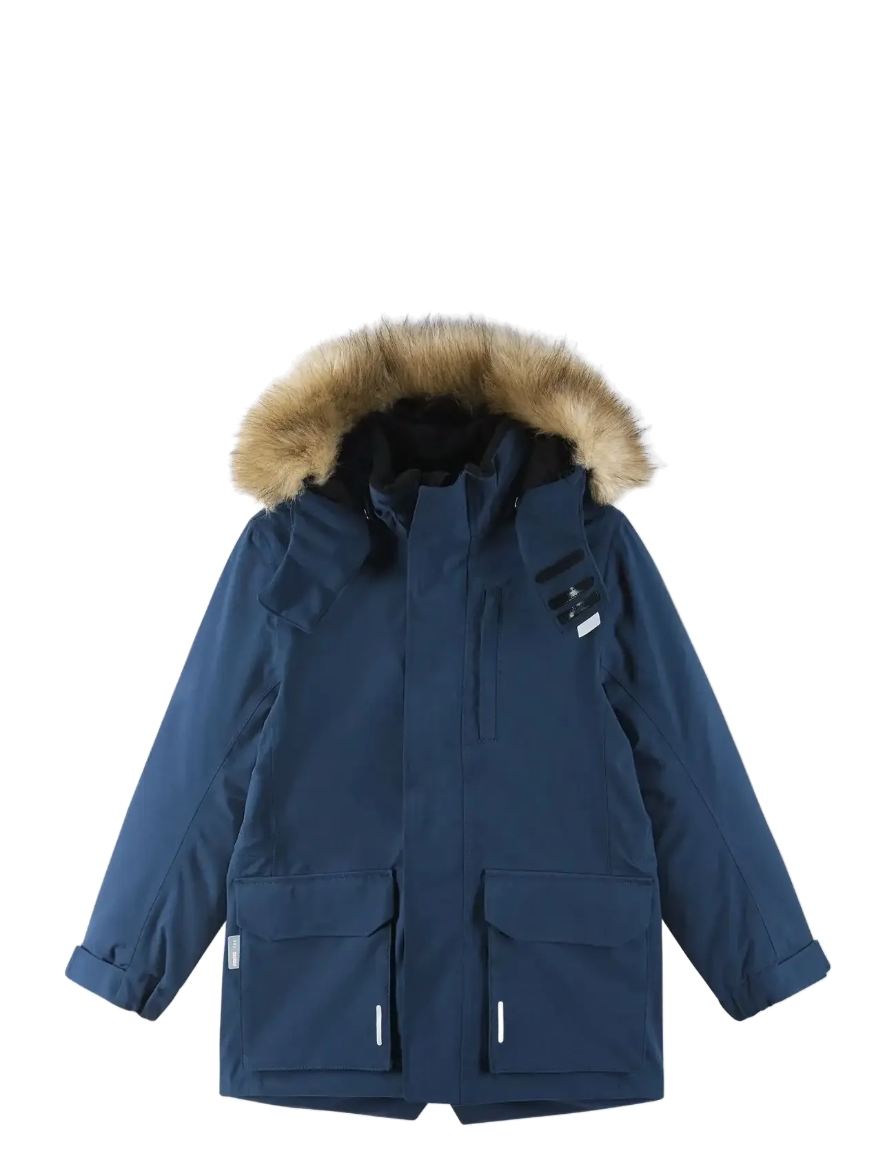 Reima tec Winter Jacket, Ajaton, Børn, Vinter Parkajakke, Navy, Str: 104