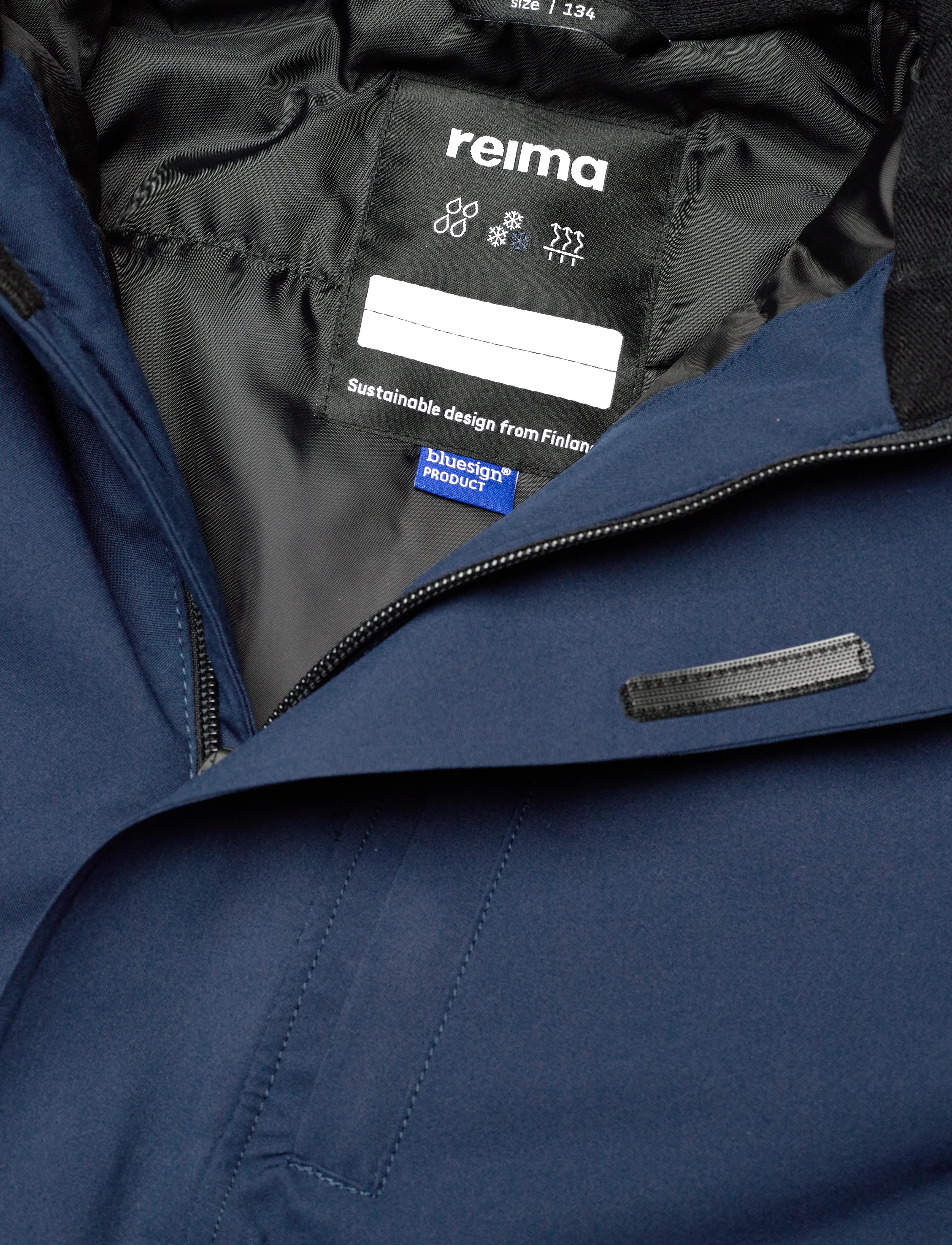 Reima - ReimaTec winter jacket, Ajaton - skijakker - navy - 3