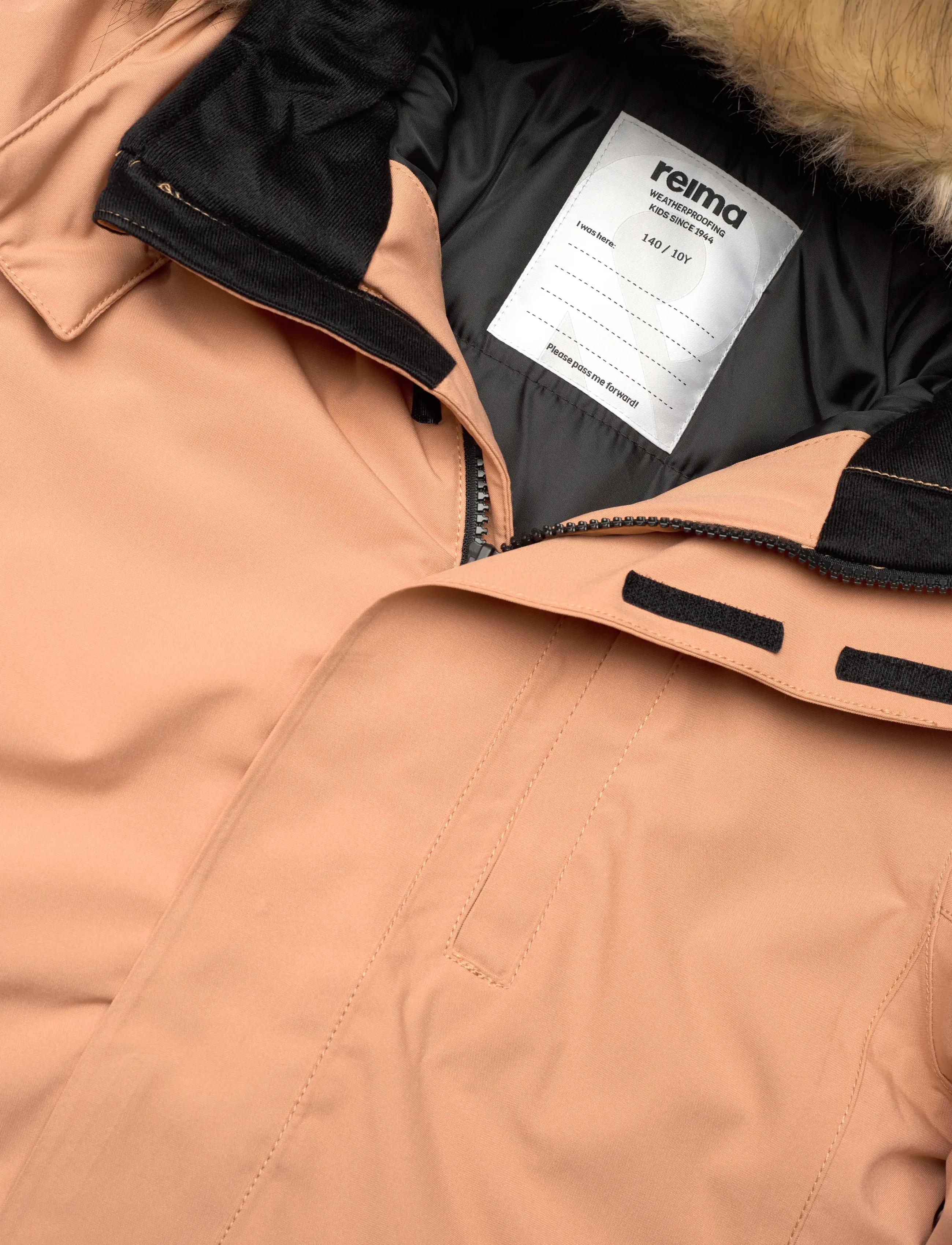Reima - ReimaTec winter jacket, Ajaton - slidinėjimo striukės - peanut brown - 2