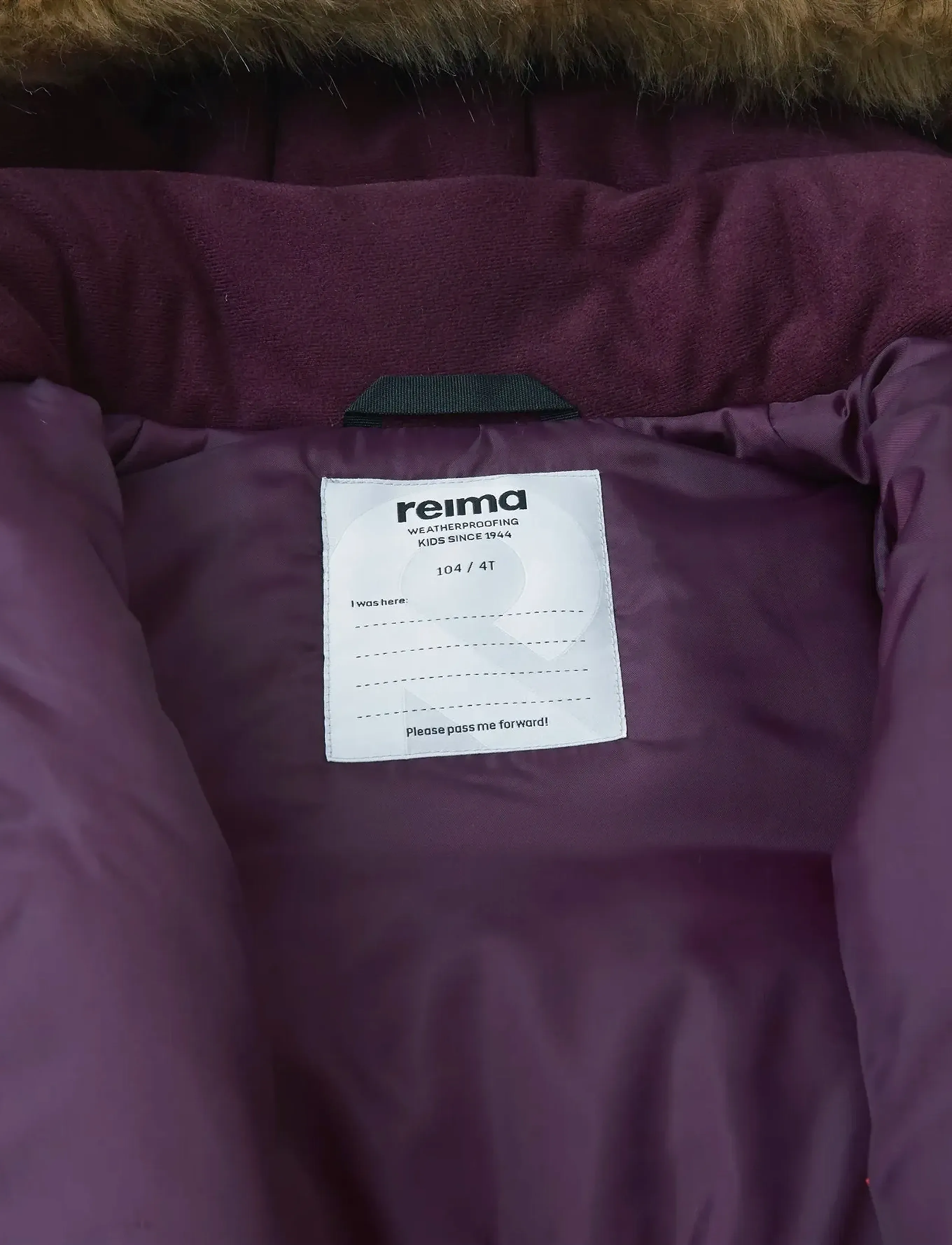 Reima - ReimaTec winter jacket, Muurame - deep purple - 5