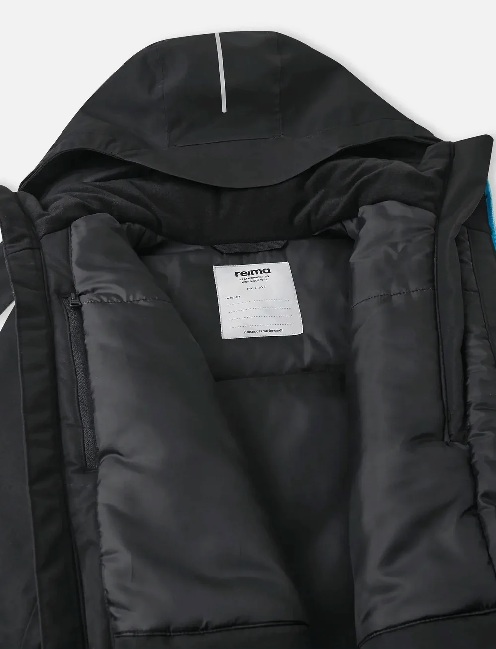 Reima - ReimaTec winter jacket, Tieten - overtøj - black - 4