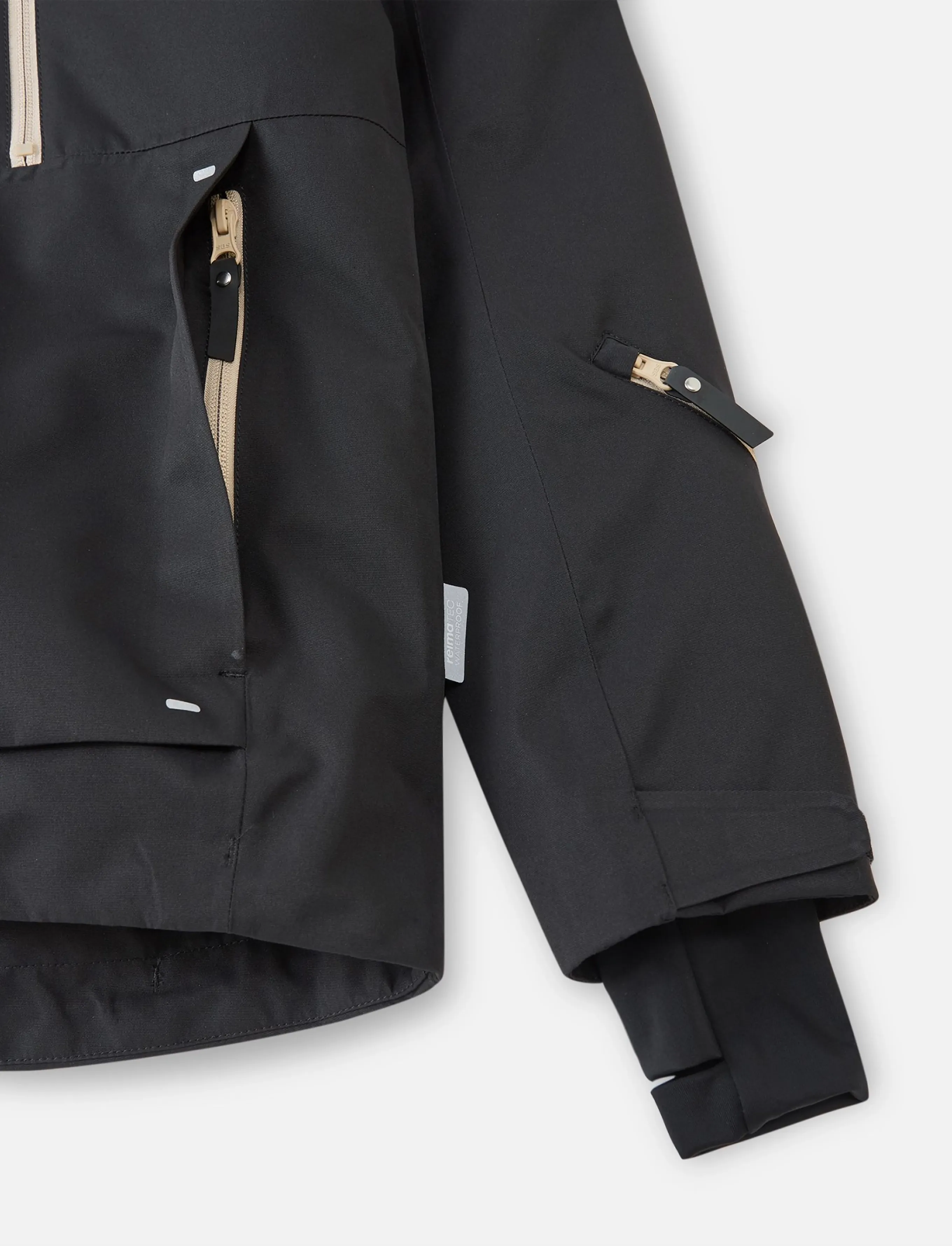 Reima - ReimaTec winter jacket, Tieten - overtøj - black - 5