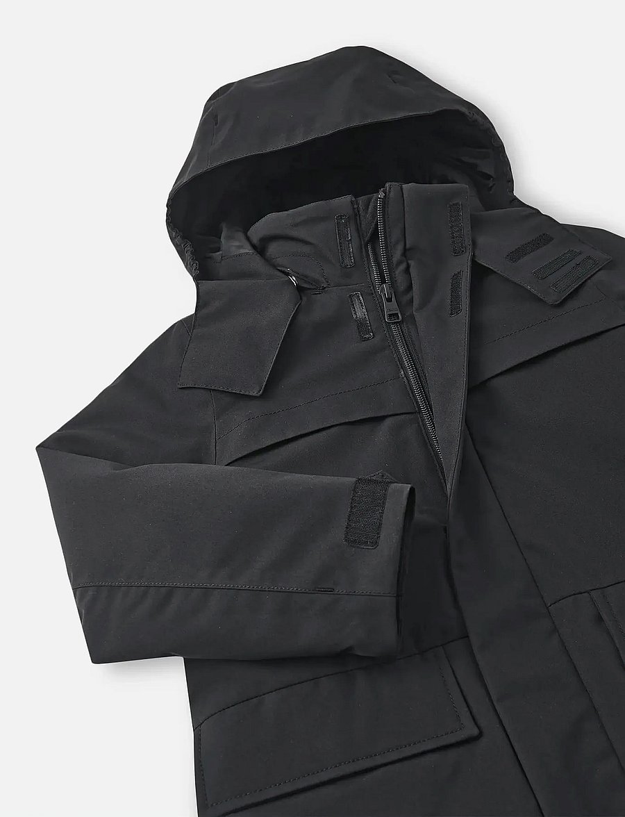 Reima - ReimaTec winter jacket, Kamuni - Õueriided - black - 3