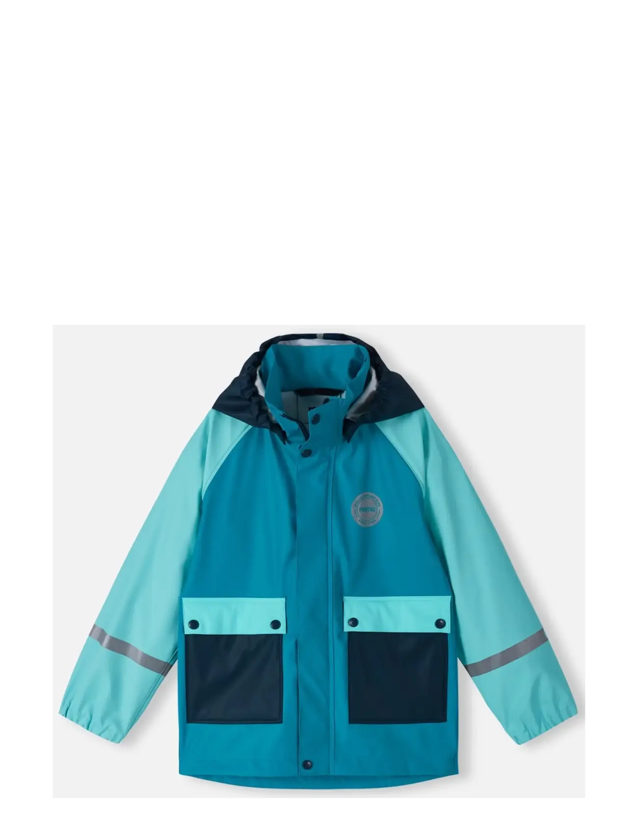 REIMA Regenmantel, Suihku Blau - 110 - Kinder