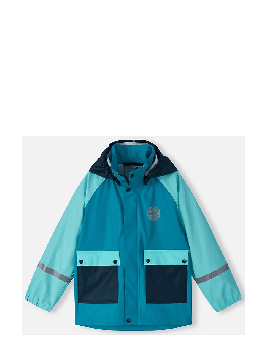 Reima - Raincoat, Suihku - shell- & regnjakker - aquatic blue - 1