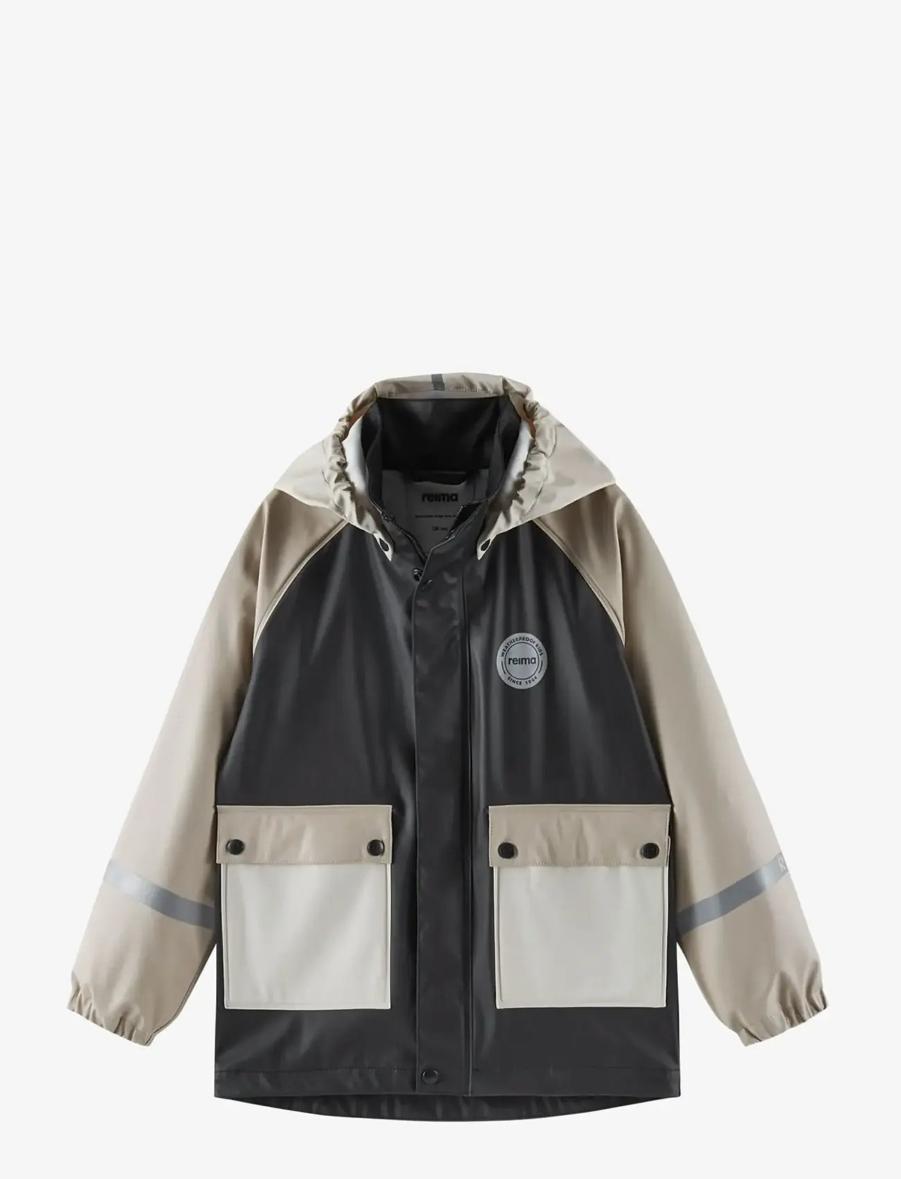 Reima - Raincoat, Suihku - shell- & regnjakker - black - 0