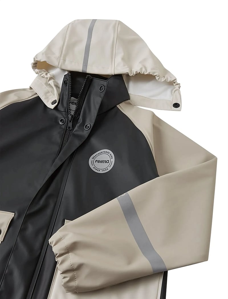 Reima - Raincoat, Suihku - shell- & regnjakker - black - 2