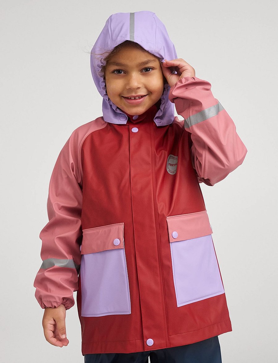 Reima - Raincoat, Suihku - shell- & regnjakker - castanea brown - 0