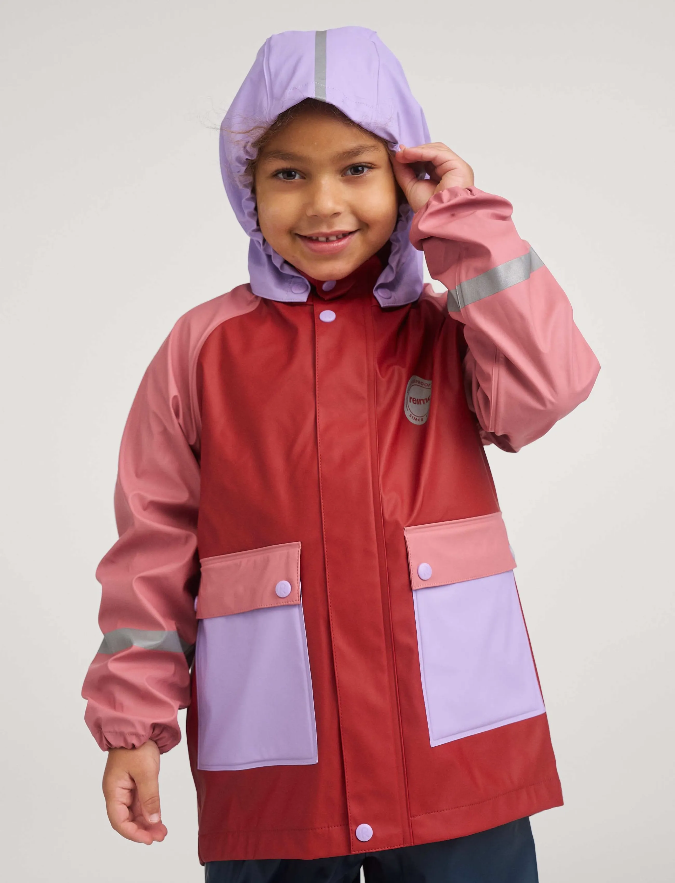 Reima - Raincoat, Suihku - shell- & regnjakker - castanea brown - 3
