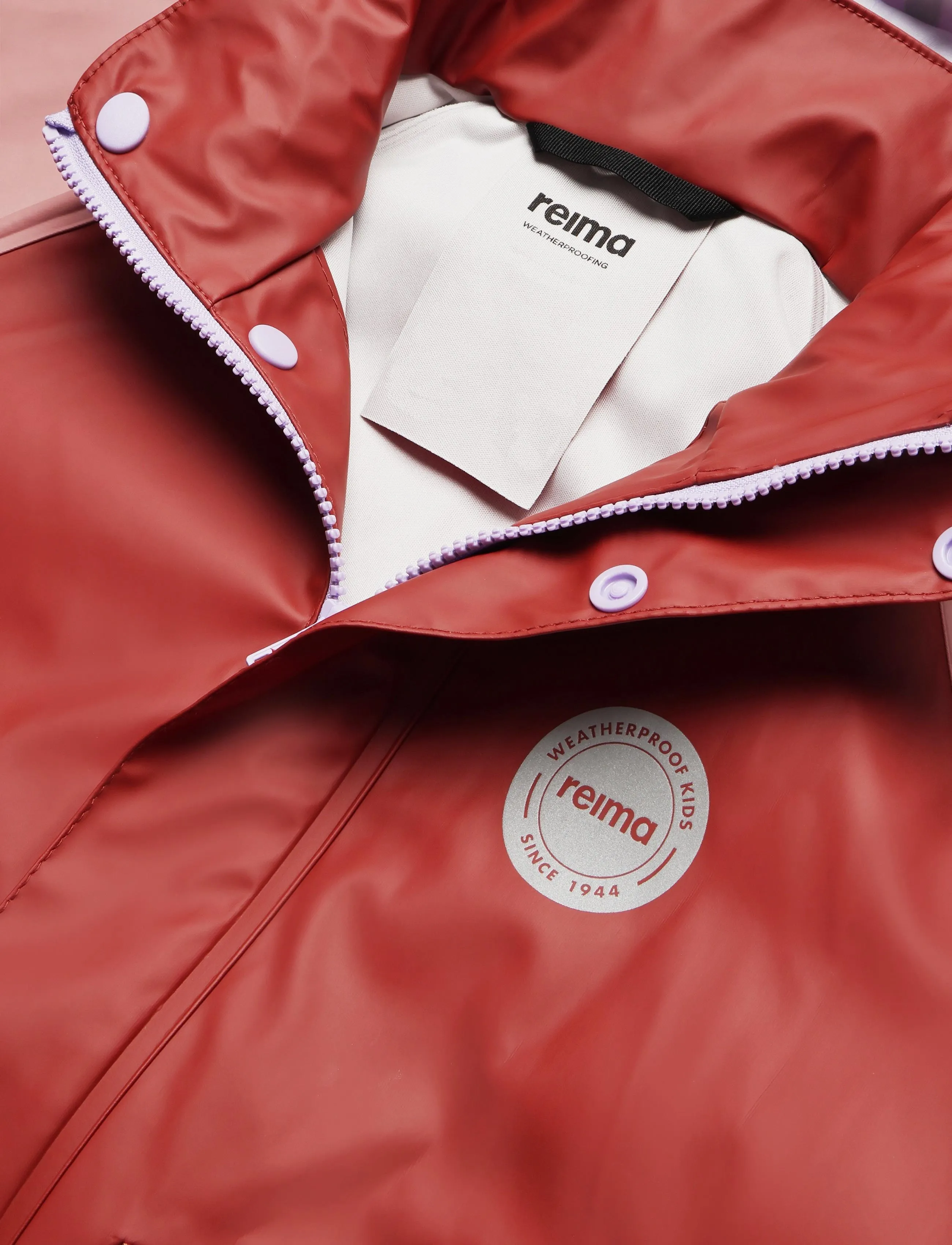 Reima - Raincoat, Suihku - rain coats - castanea brown - 4