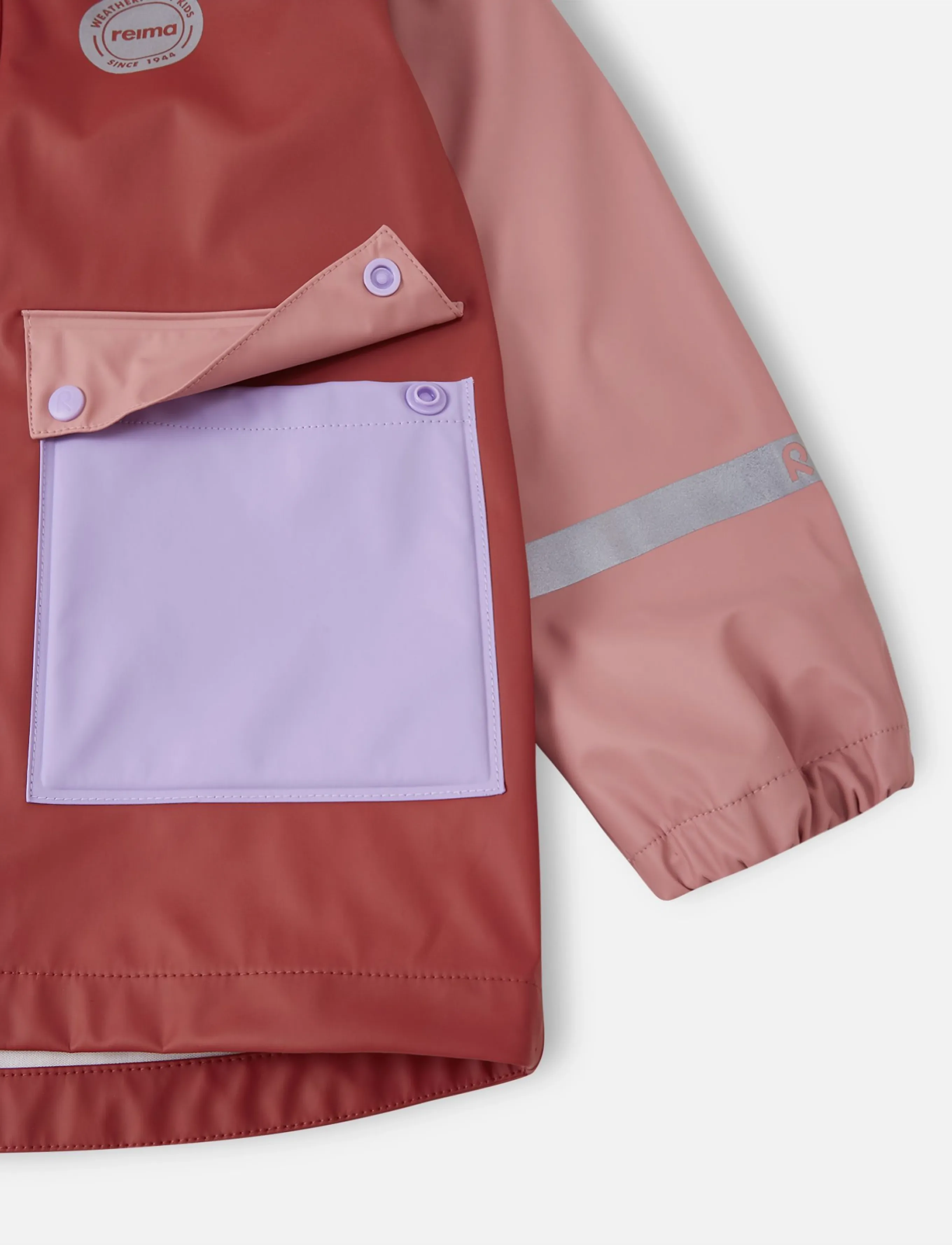 Reima - Raincoat, Suihku - shell- & regnjakker - castanea brown - 5
