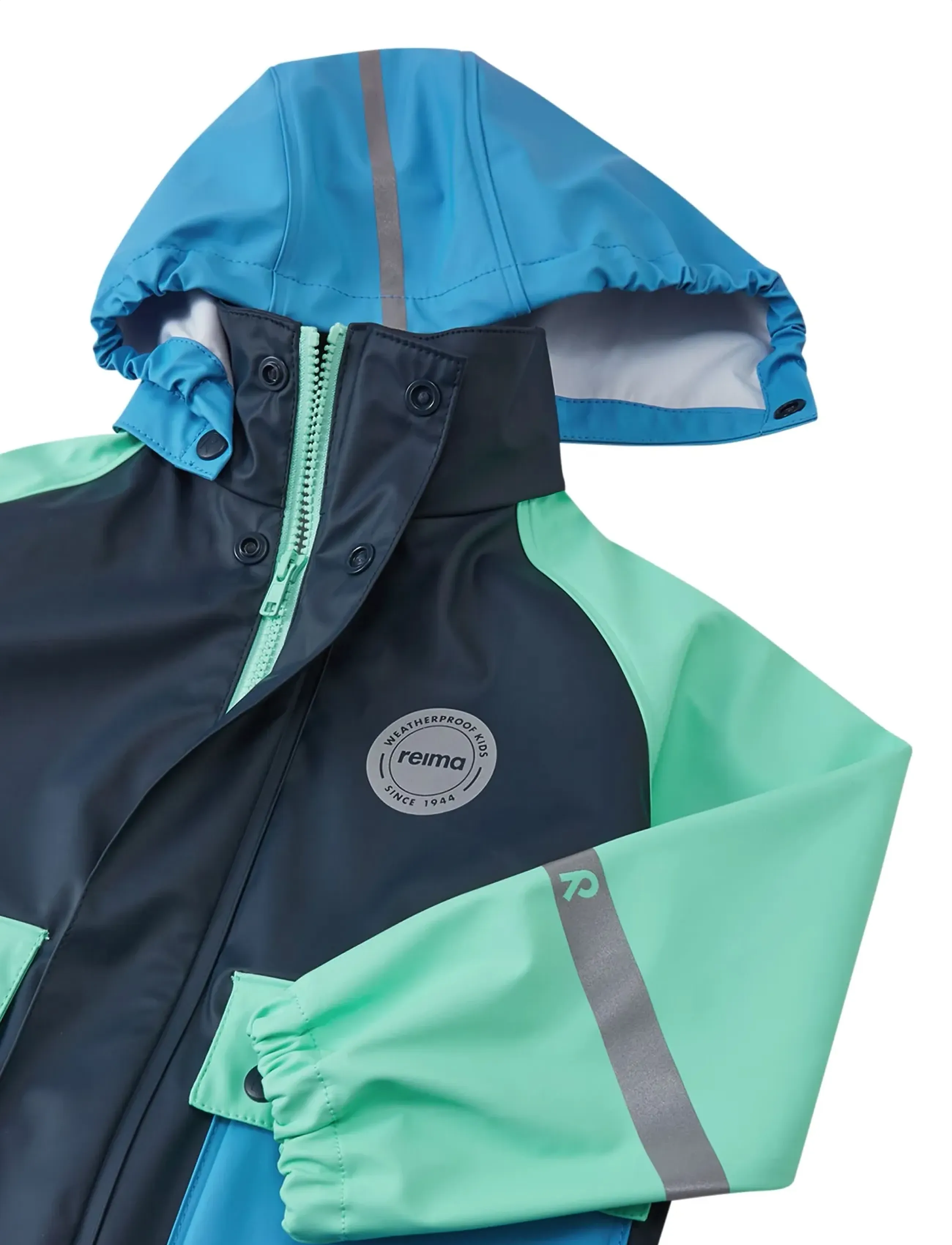 Reima - Raincoat, Suihku - shell- & regnjakker - navy - 2