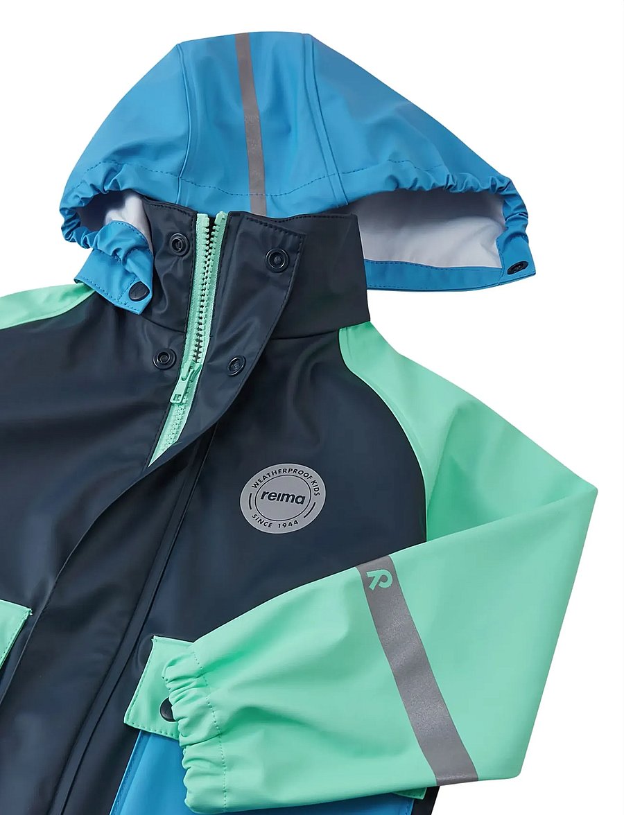 Reima - Raincoat, Suihku - shell- & regnjakker - navy - 2
