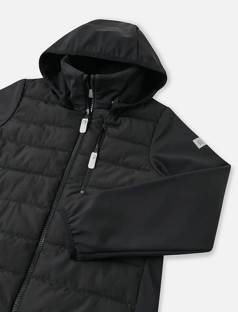 Reima - Hybrid jacket, Vaihto - tuule- ja vihmajakid - black - 4