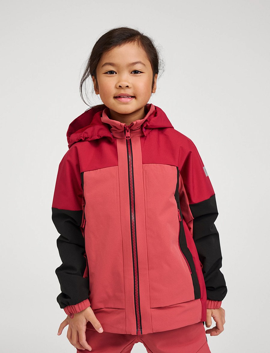 Reima - Jacket, Vaeltava - tuule- ja vihmajakid - cranberry - 2