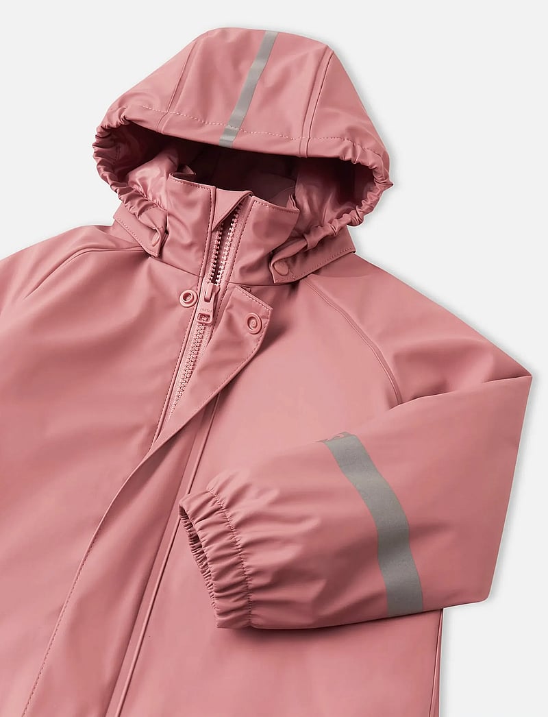 Reima - Rain overall, Rapakko - lietus valkā kombinezoni - rose blush - 5