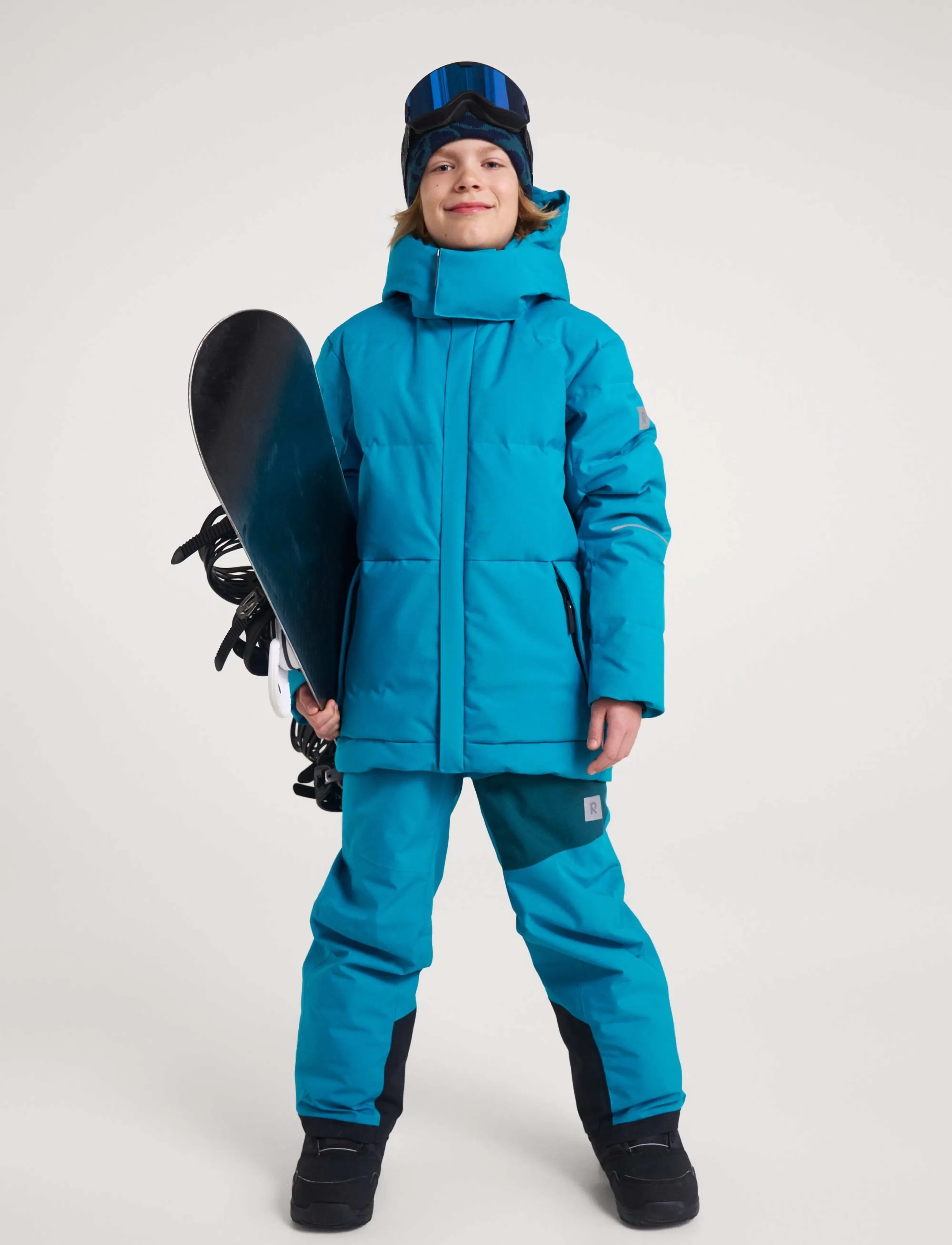Reima - Down jacket, Ranua - skidjackor - aquatiblue - 4