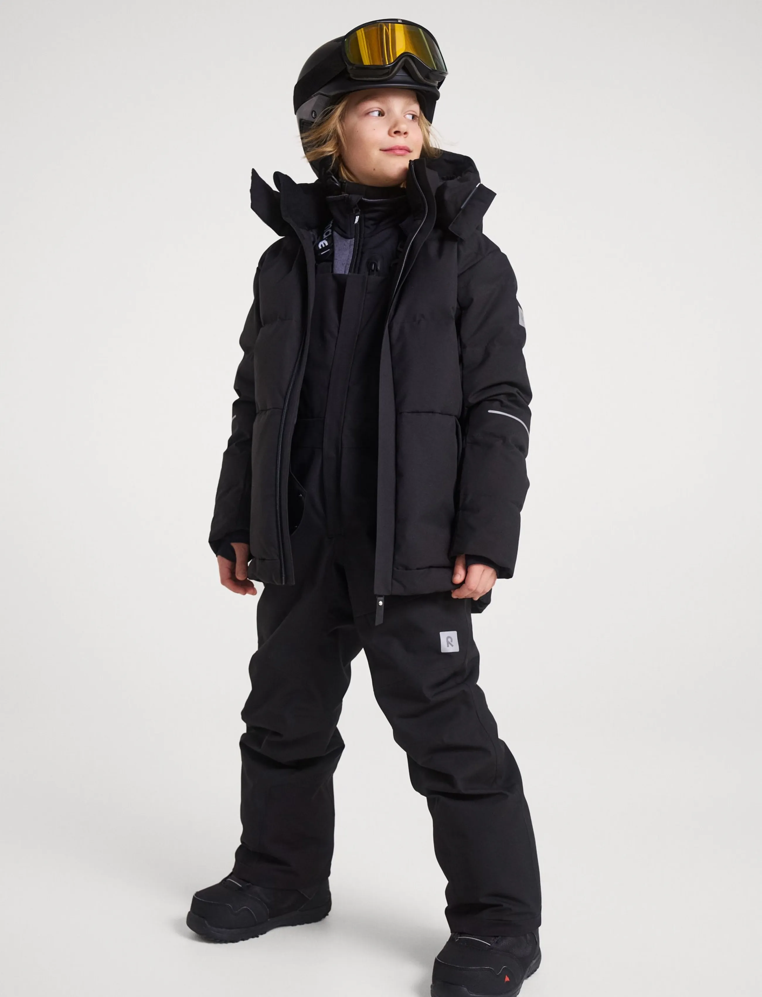 Reima - Down jacket, Ranua - black - 3