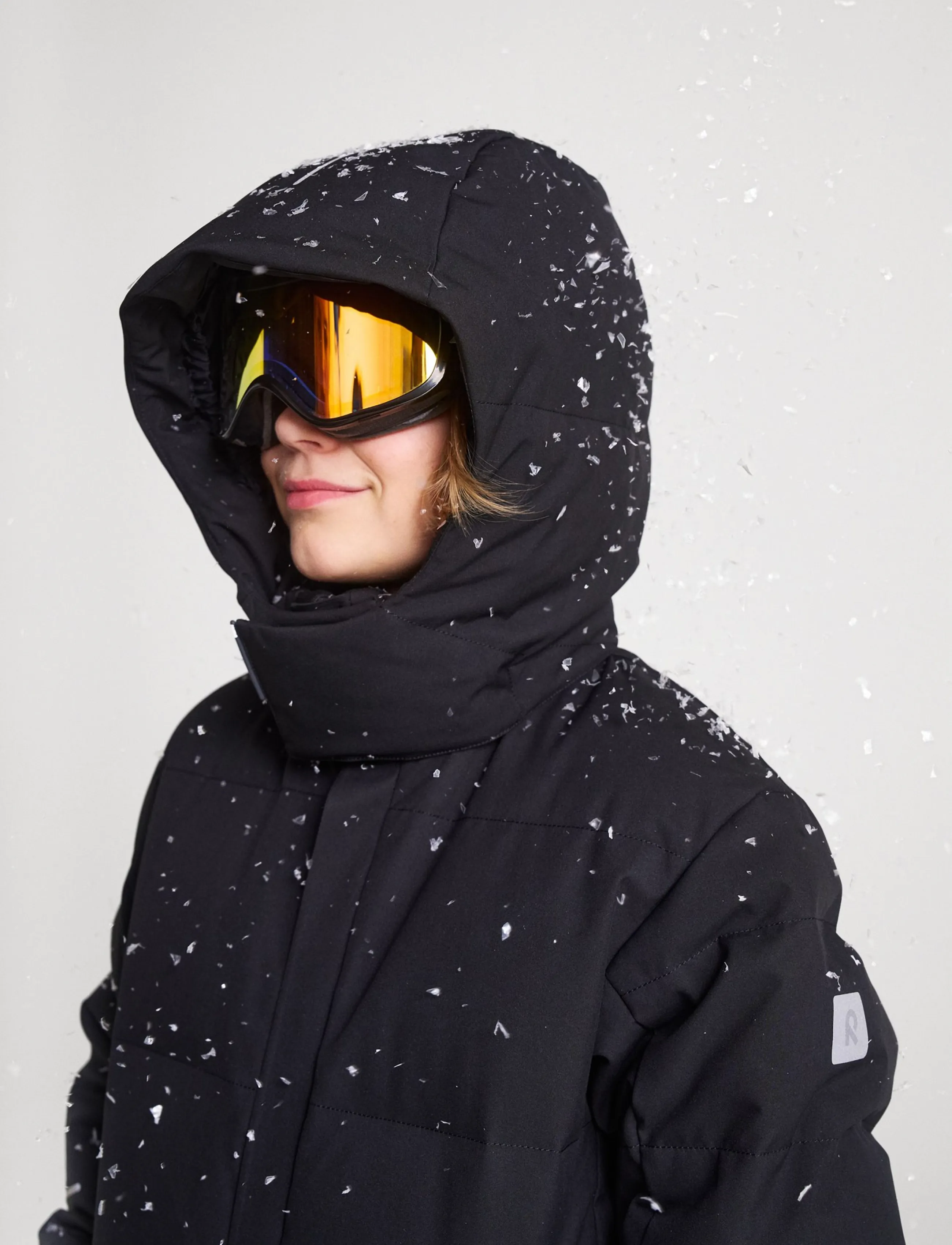 Reima - Down jacket, Ranua - black - 4