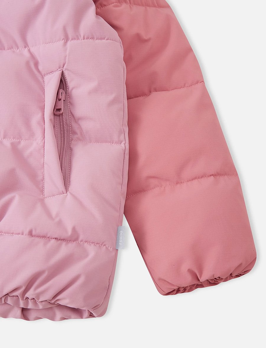 Reima - Winter jacket, Tenhola - overtøj - grey pink - 4