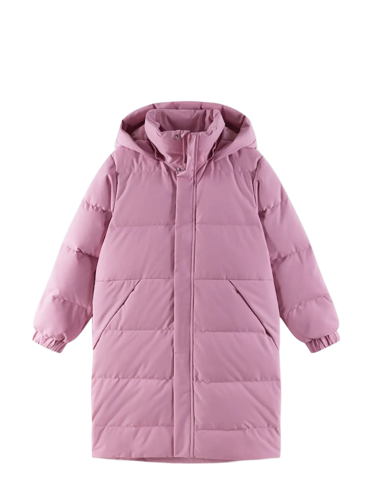 Reima Down jacket, Parkkala - Joped - GREY PINK / pink/rose