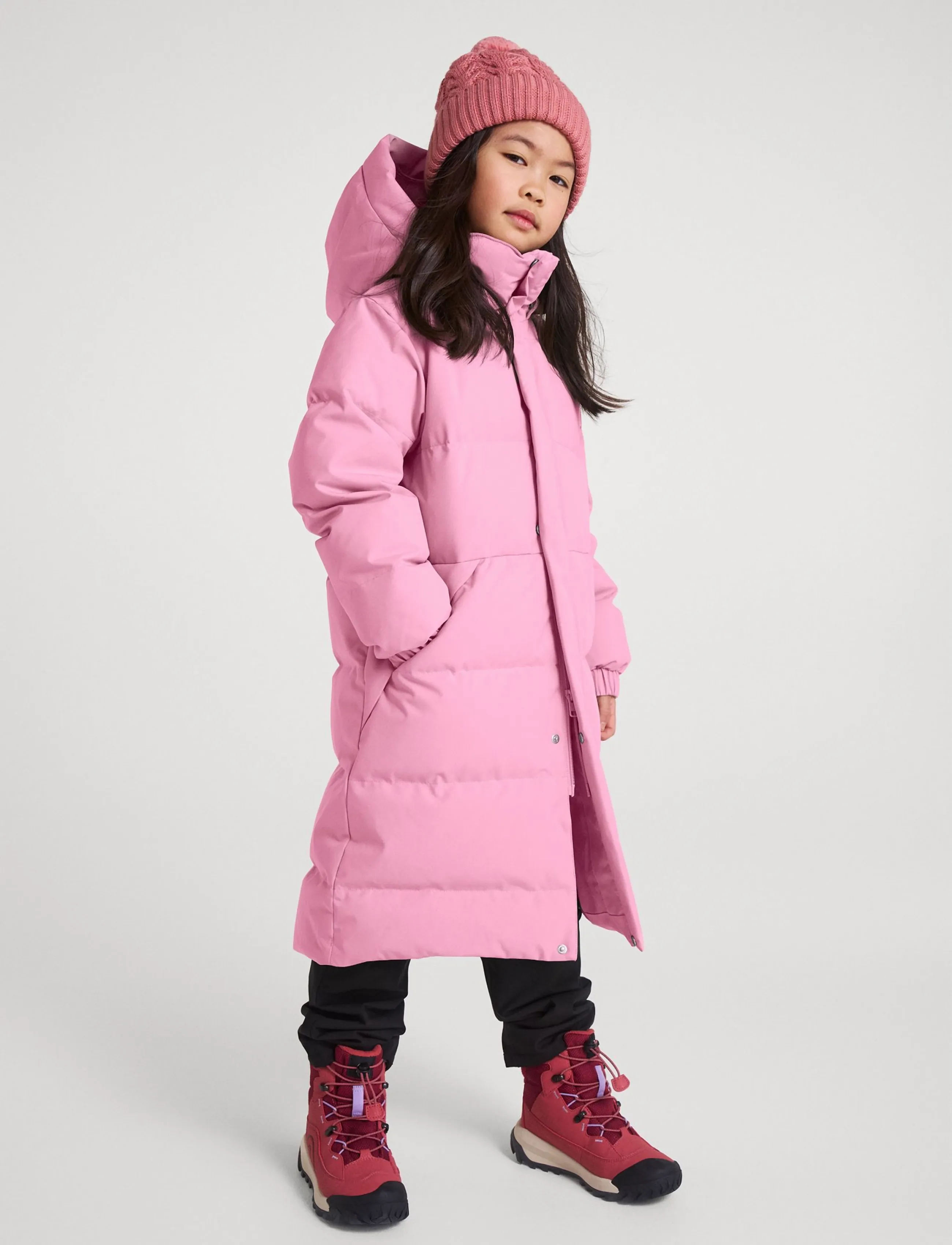 Reima - Down jacket, Parkkala - grey pink - 4