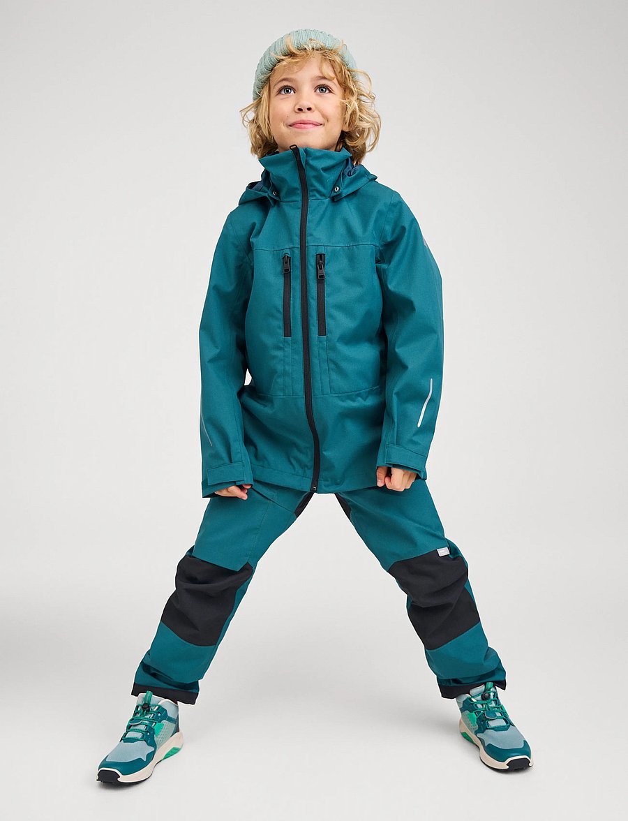 Reima - ReimaTec jacket, Saarela - regenmäntel - dark teal - 3