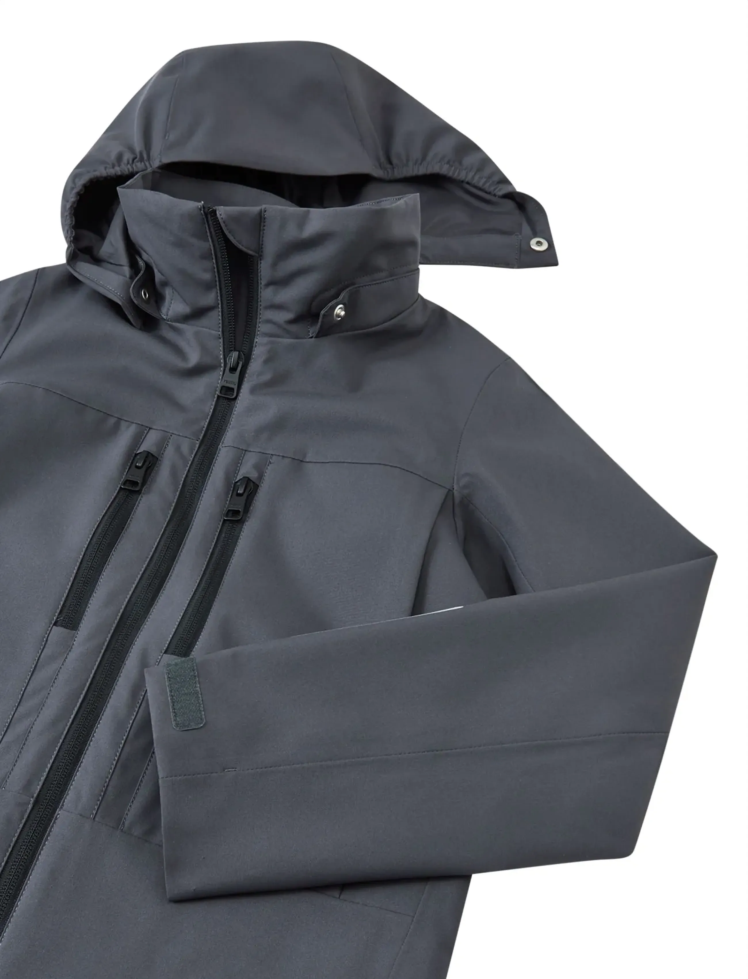 Reima - ReimaTec jacket, Saarela - regenmäntel - soft black - 3