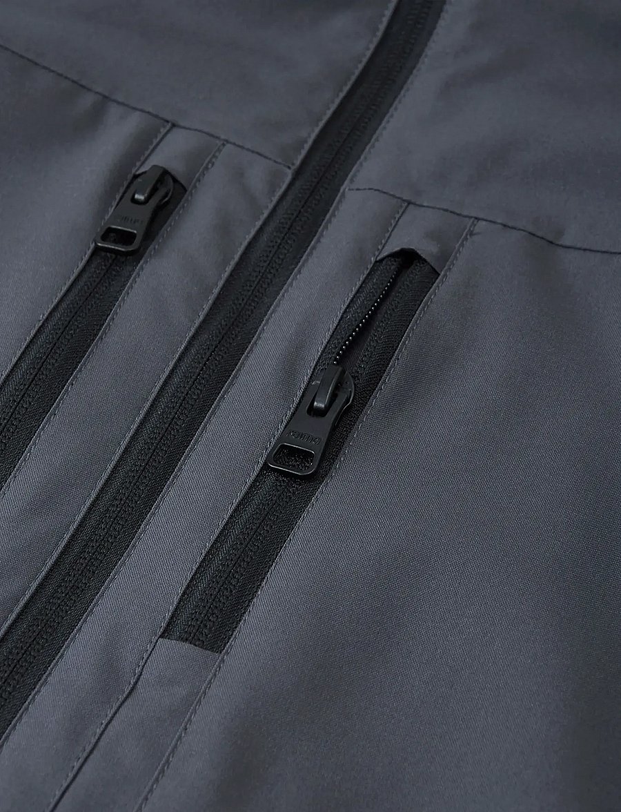 Reima - ReimaTec jacket, Saarela - shell- & regenjacken - soft black - 5