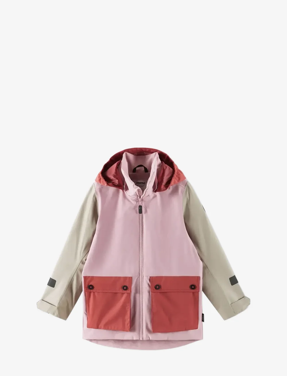 Reima - ReimaTec jacket, Sysma - kurtki z powłoką shell i przeciwdeszczowe - grey pink - 0