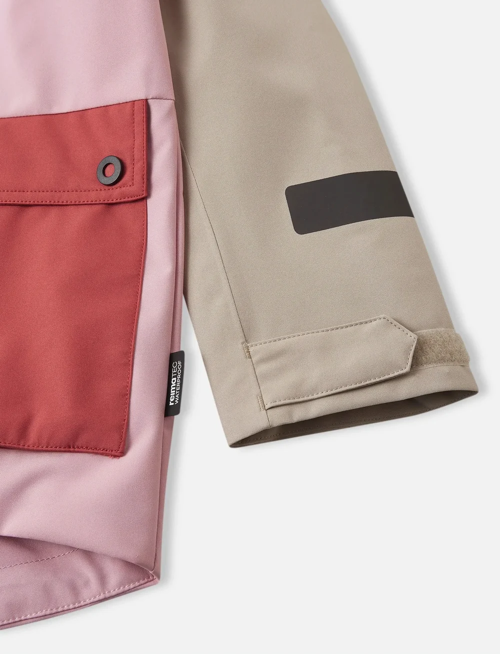 Reima - ReimaTec jacket, Sysma - kurtki z powłoką shell i przeciwdeszczowe - grey pink - 3