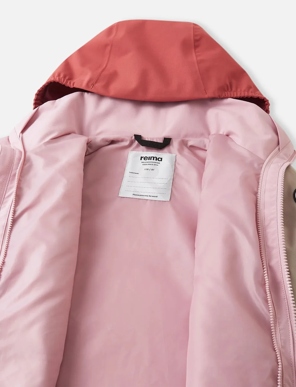 Reima - ReimaTec jacket, Sysma - kurtki z powłoką shell i przeciwdeszczowe - grey pink - 4