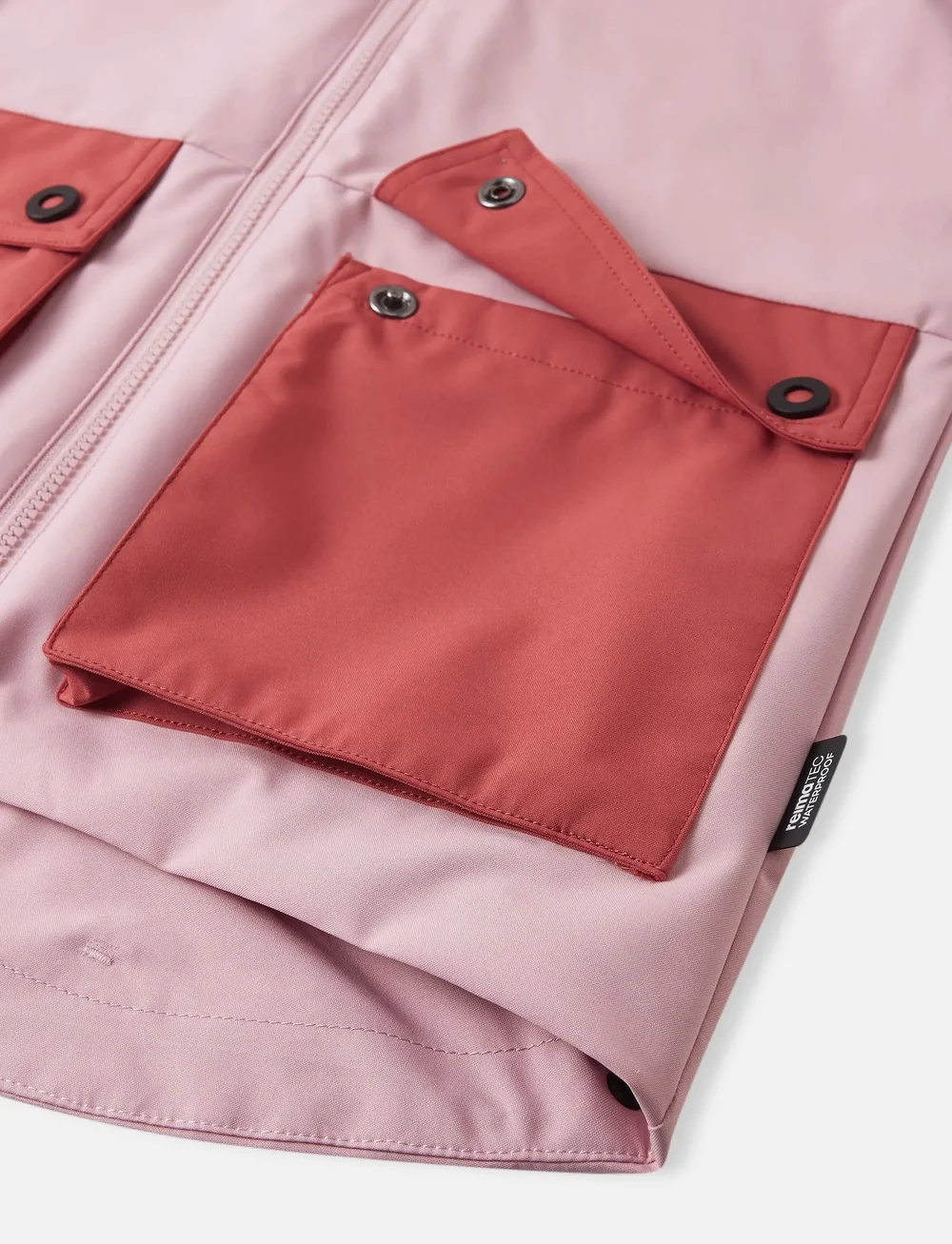 Reima - ReimaTec jacket, Sysma - kurtki z powłoką shell i przeciwdeszczowe - grey pink - 5