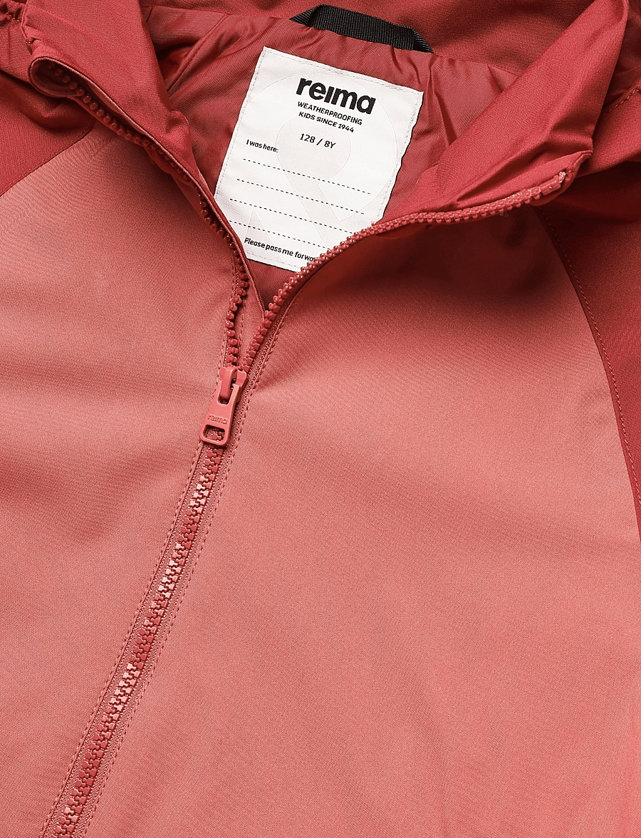Reima - ReimaTec jacket, Sulkava - shell- & regenjacken - red clay - 4
