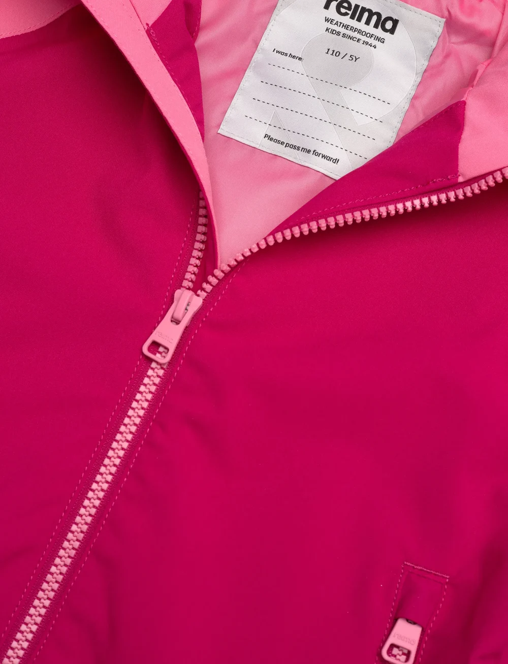 Reima - ReimaTec jacket, Sulkava - shell- & regenjacken - rosy berry - 2