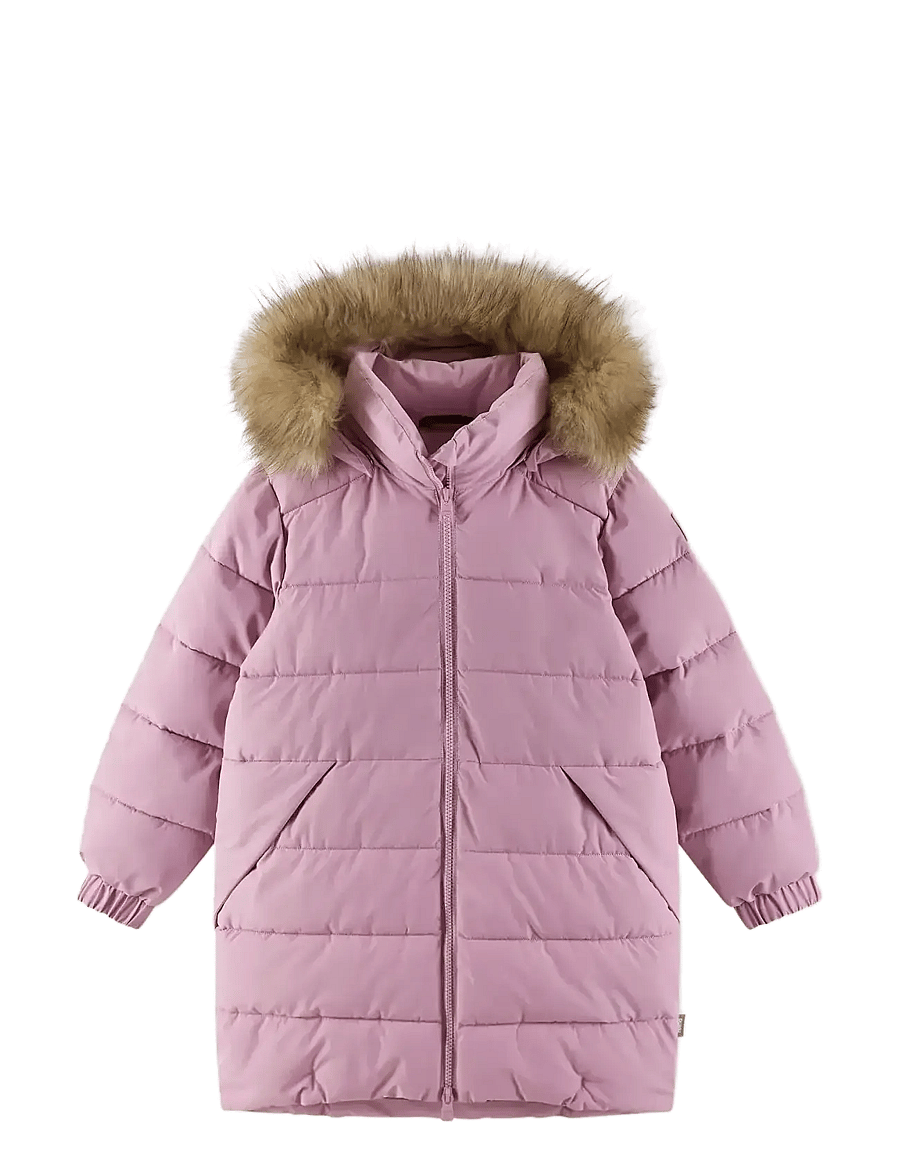 Reima - Winter jacket, Luvia - outdoor - grey pink - 0