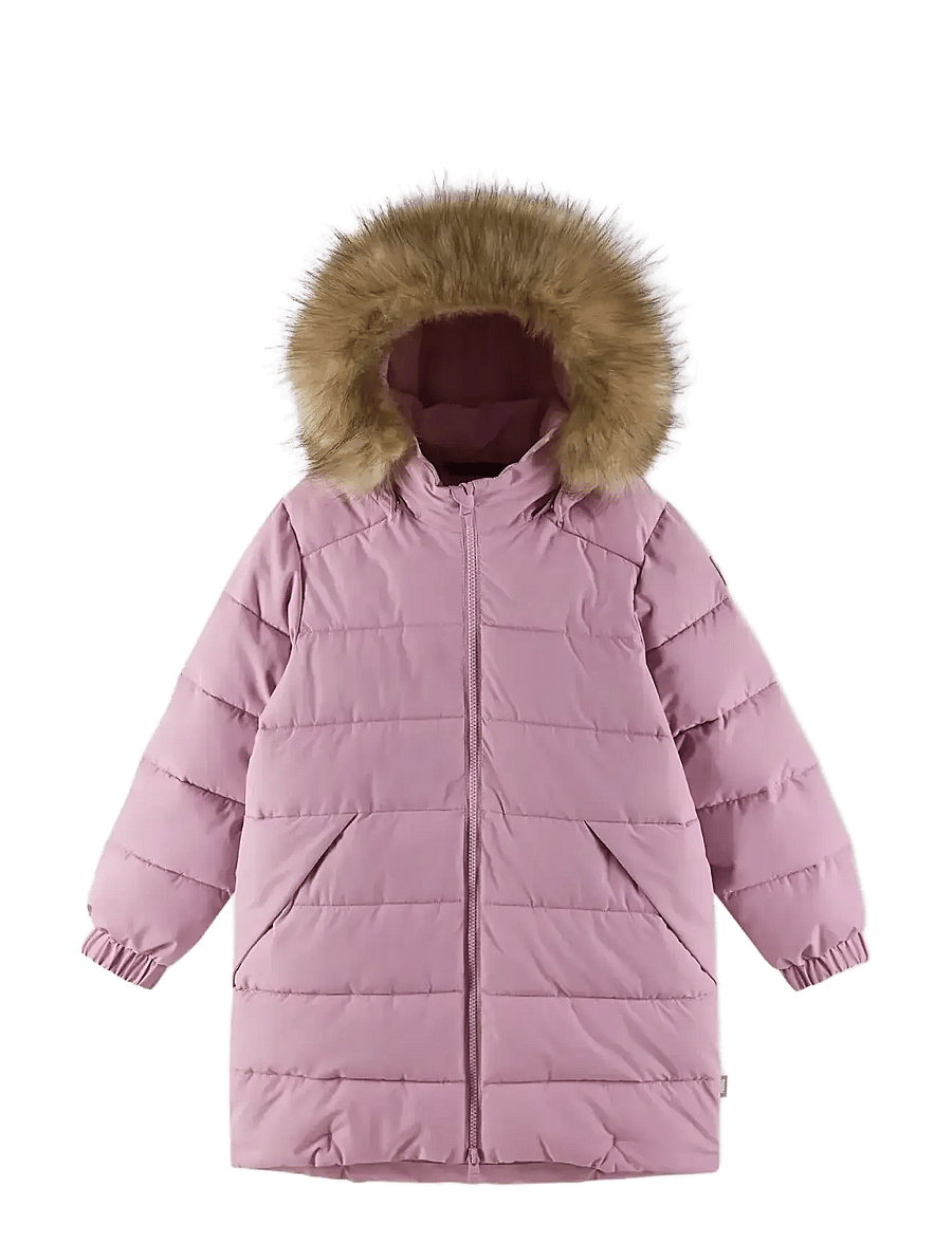 Reima - Winter jacket, Luvia - outdoor - grey pink - 2