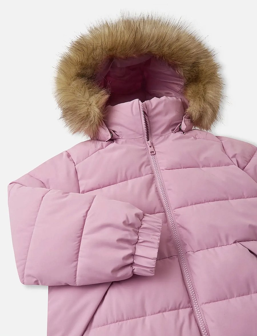 Reima - Winter jacket, Luvia - outdoor - grey pink - 3