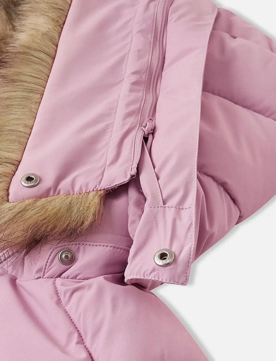 Reima - Winter jacket, Luvia - outdoor - grey pink - 5