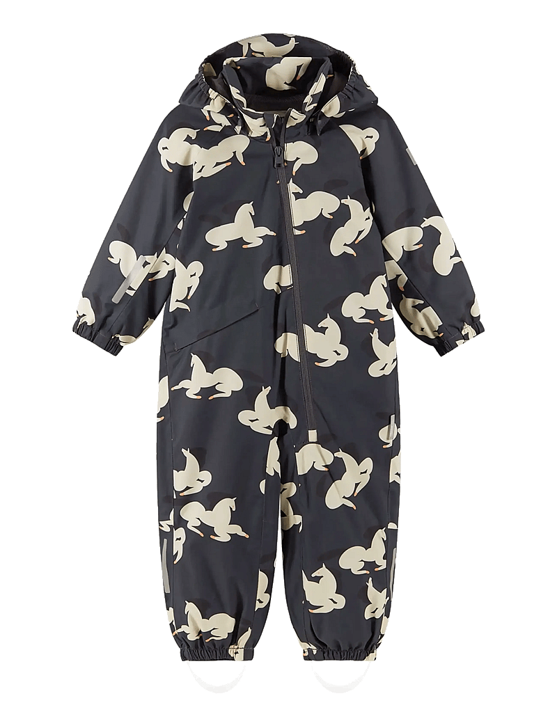 Reima - ReimaTec overall, Jupperi - grenouillères - soft black - 0