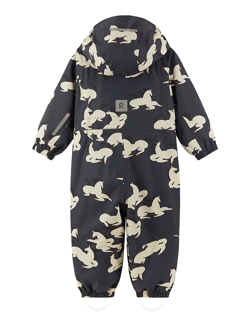 Reima - ReimaTec overall, Jupperi - grenouillères - soft black - 1