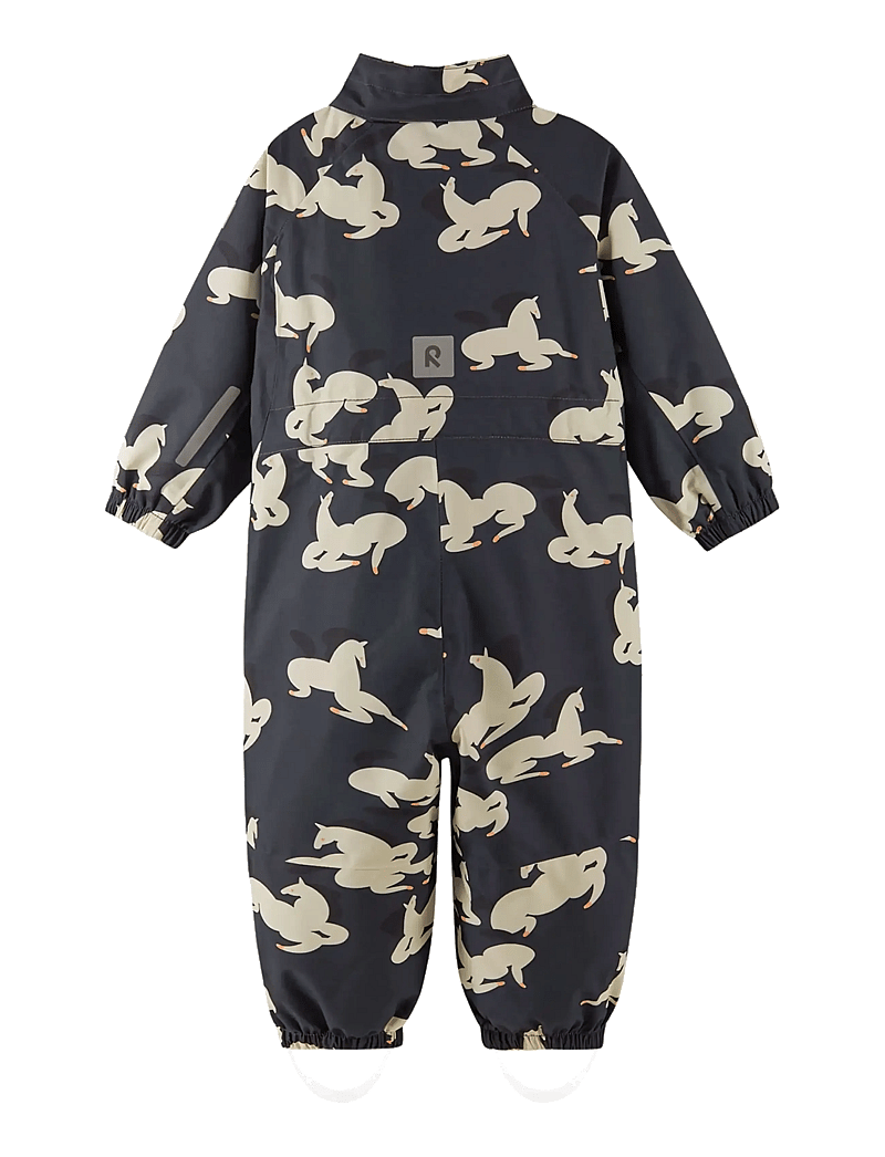 Reima - ReimaTec overall, Jupperi - grenouillères - soft black - 2