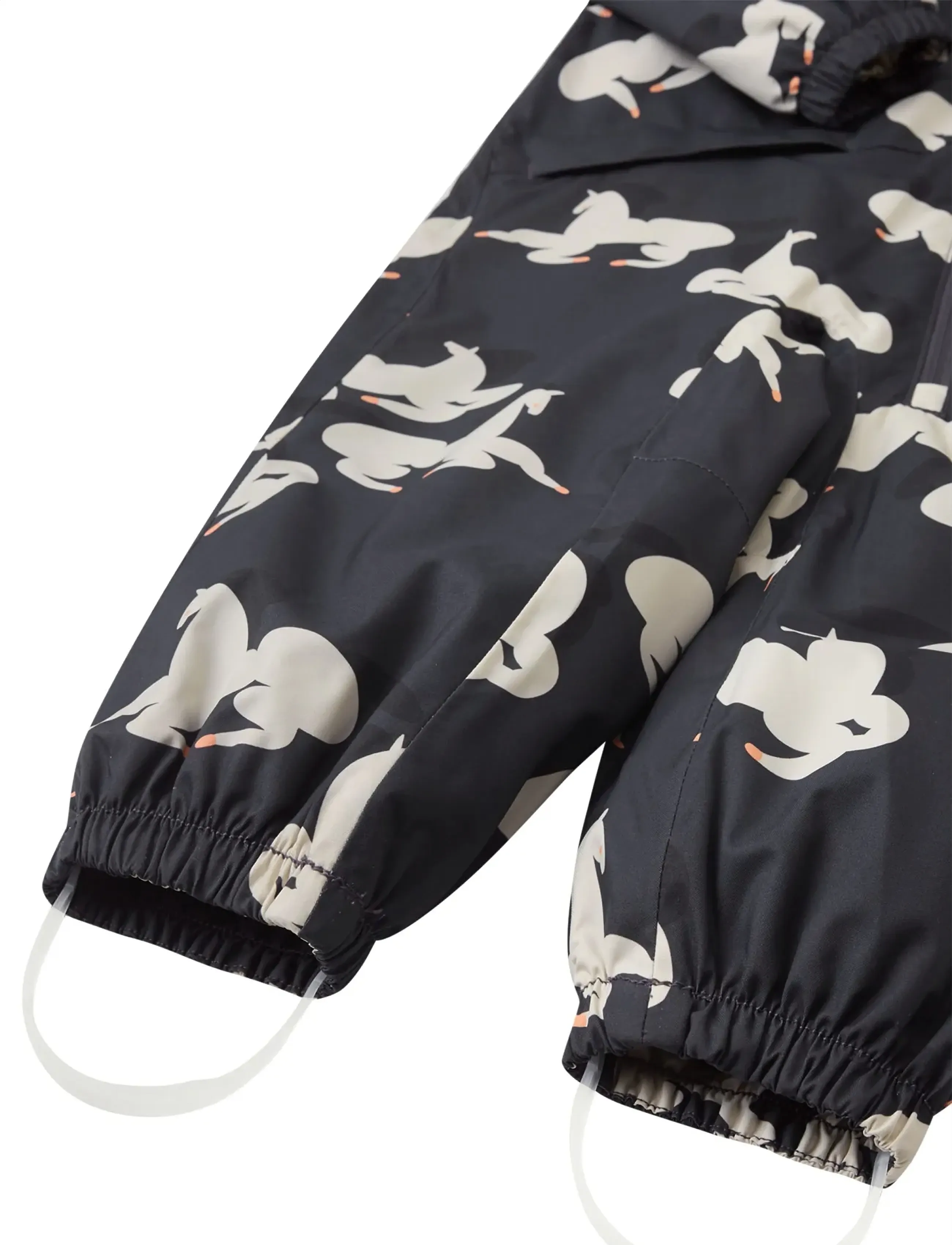 Reima - ReimaTec overall, Jupperi - kombinezoni - soft black - 4