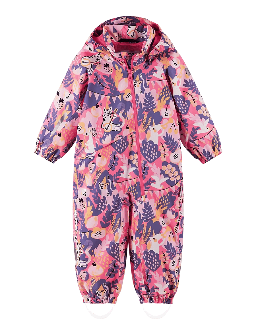 Reima - ReimaTec overall, Jupperi - jumpsuits - soft coral - 0
