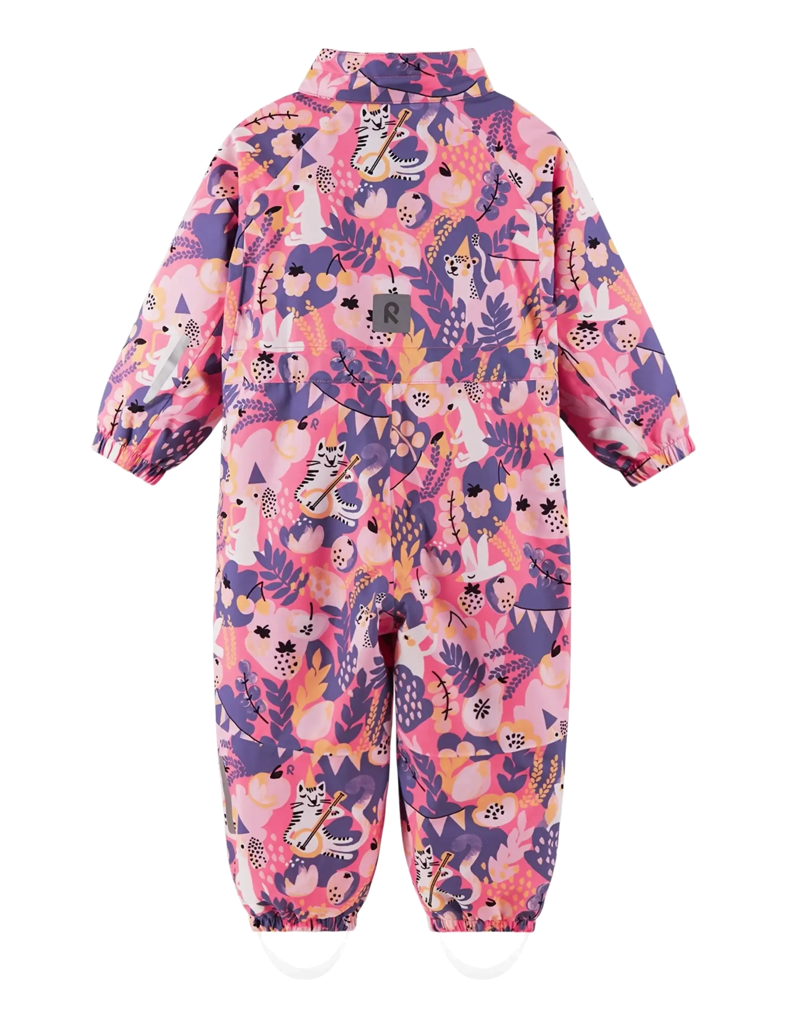 Reima - ReimaTec overall, Jupperi - jumpsuits - soft coral - 2