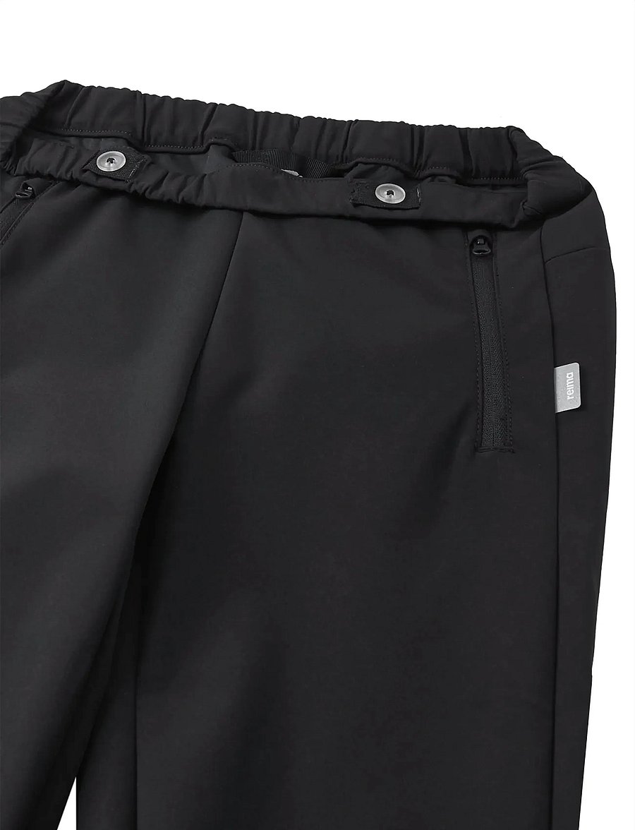 Reima - Softshell pants, Menen - softshellbukser - black - 2