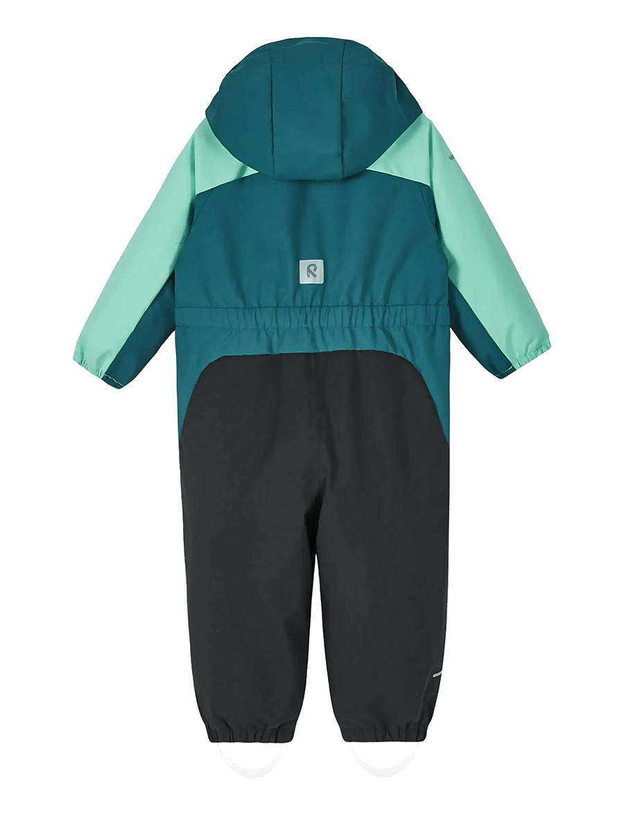 Reima - Softshell overall, Alkava - softshell-overalls - dark teal - 1