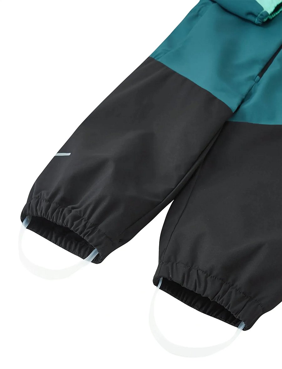 Reima - Softshell overall, Alkava - softshell-overalls - dark teal - 4