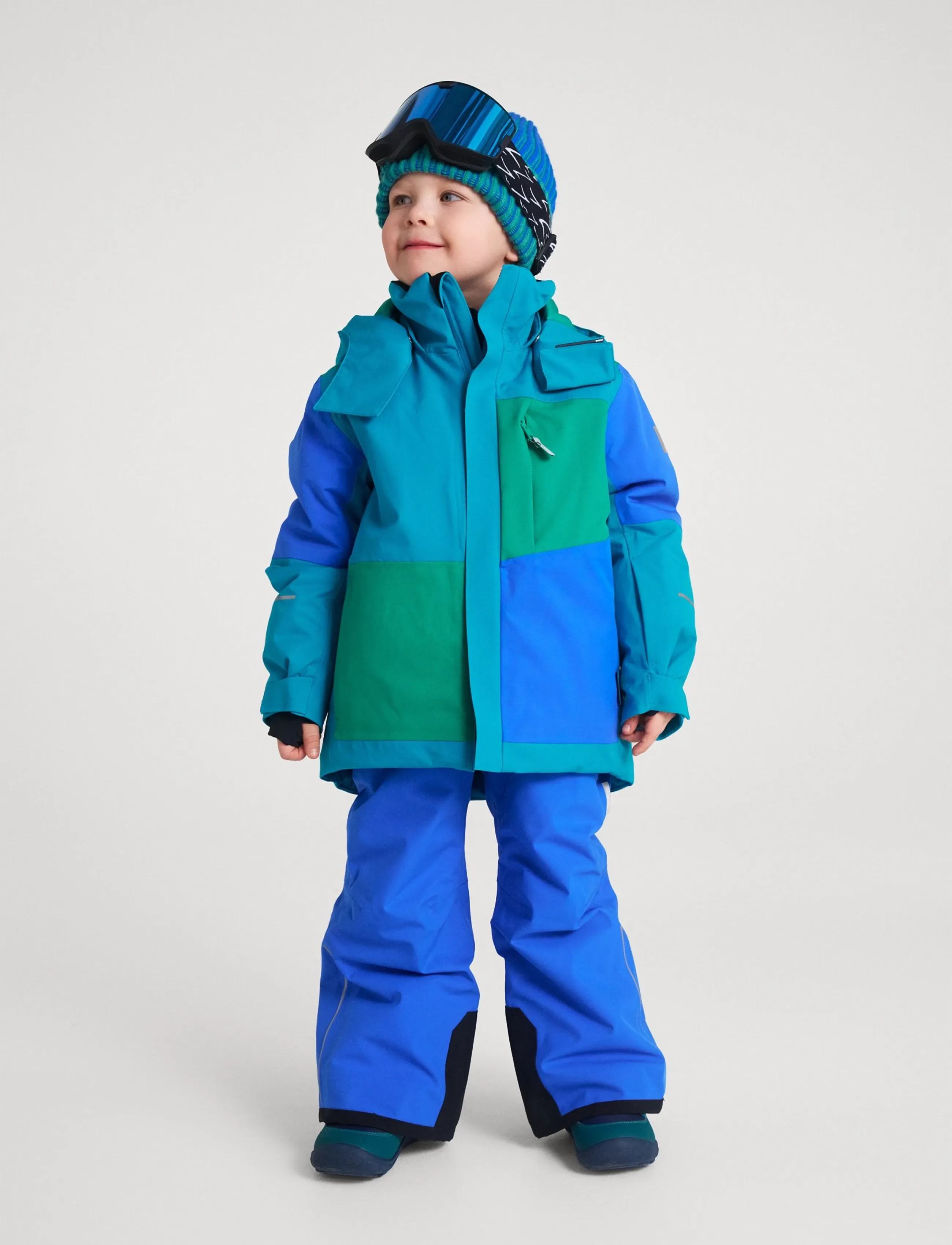 Reima - ReimaTec winter jacket, Rautas - skidjackor - aquatiblue - 3